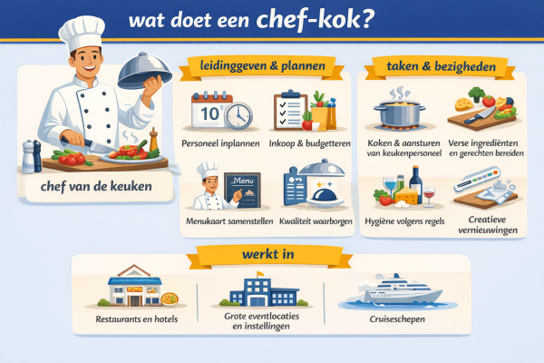 Wat doet een chef-kok